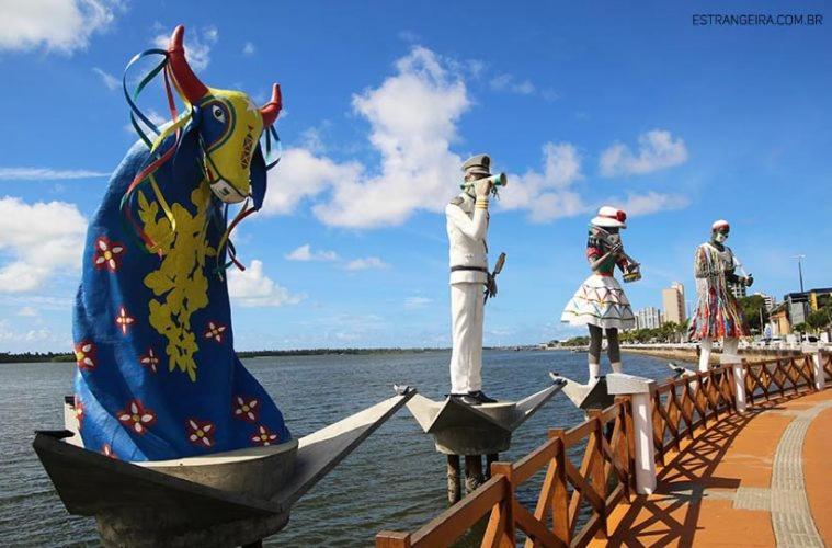 Вілла Oceano Azul Hospedagens A 50 M Da Orla-Passarela Do Caranguejo Аракажу Екстер'єр фото